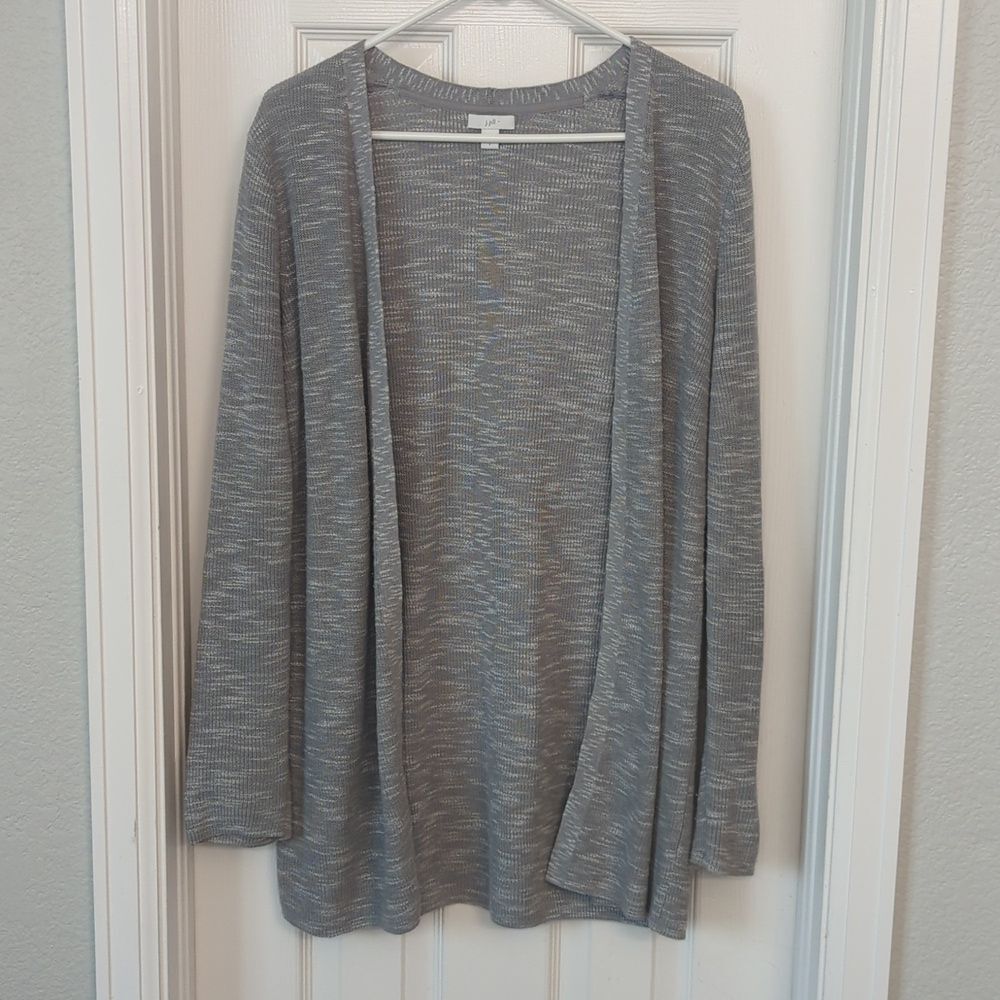J Jill sweater open front cardigan size S